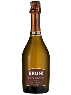 Вино игристое Bruni Prosecco Extra Dry белое брют, 0.75л