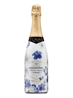 Вино игристое Monistrol Cava Semi Seco белое полусухое, 0.75л