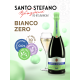 Напиток винный безалкогольный Santo Stefano Bianco белый полусладкий, 0.75л