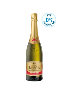 Напиток Bosca Anniversary безалкогольный белый полусладкий, 0.75л