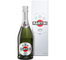 Вино игристое Martini Asti белое сладкое в подарочной упаковке, 0.75л