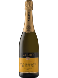 Вино игристое Valdo Prosecco Valdobbiadene Marca Oro белое брют, 0.75л