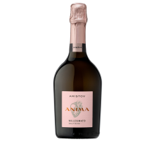 Вино игристое Аристов Anima Millesimato розовое брют, 0.75л
