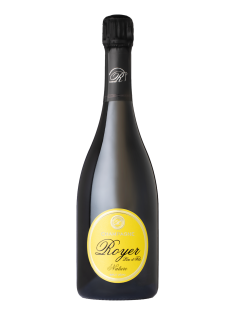 Вино игристое Шампань Royer Nature Brut Champagne белое брют, 0.75л