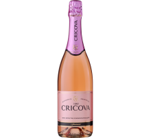 Вино игристое Cricova Pinot Noir розовое полусладкое, 0.75л