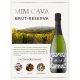 Вино игристое Mim Cava Reserva белое брют, 0.75л