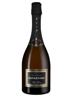 Вино игристое Балаклава Резерв розовое брют, 0.75л
