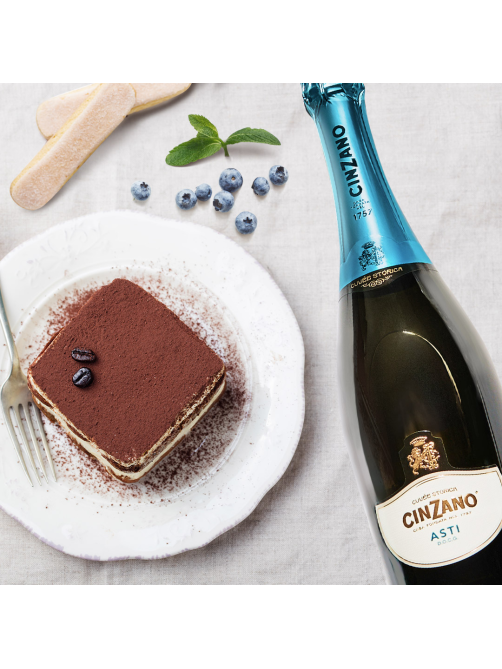 Вино игристое Cinzano Asti белое сладкое, 0.75л