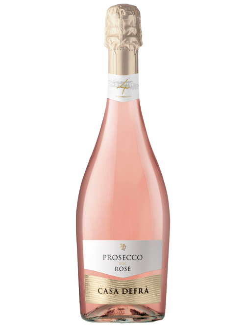 Вино игристое Casa Defra Prosecco розовое брют, 0.75л