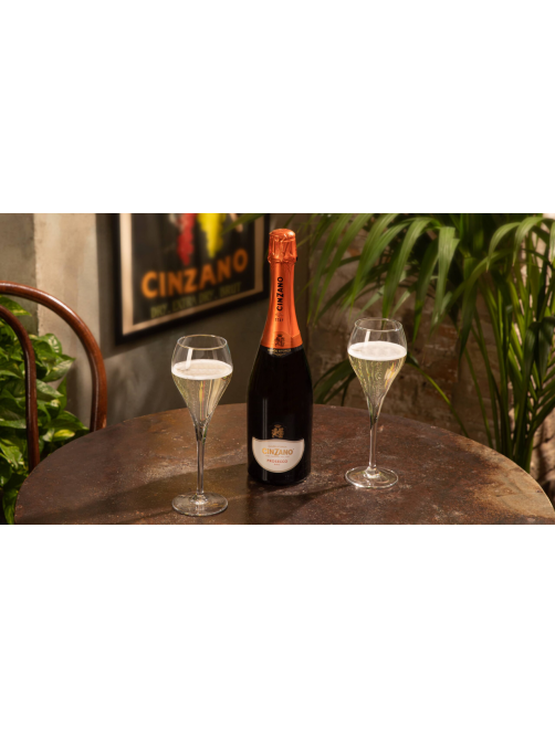 Вино игристое Cinzano Prosecco белое сухое, 0.75л