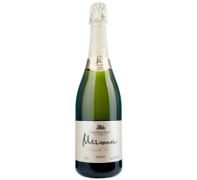 Вино игристое Солнечная Долина Meganom Blanc de Blancs белое брют, 0.75л