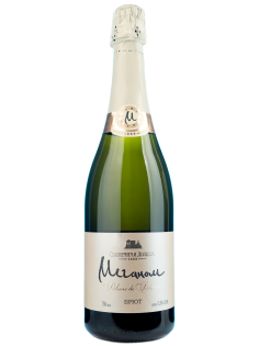 Вино игристое Солнечная Долина Meganom Blanc de Blancs белое брют, 0.75л