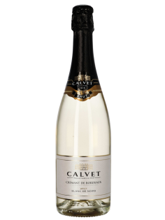Вино игристое Calvet Cremant de Bordeaux Blanc de Noirs белое брют, 0.75л