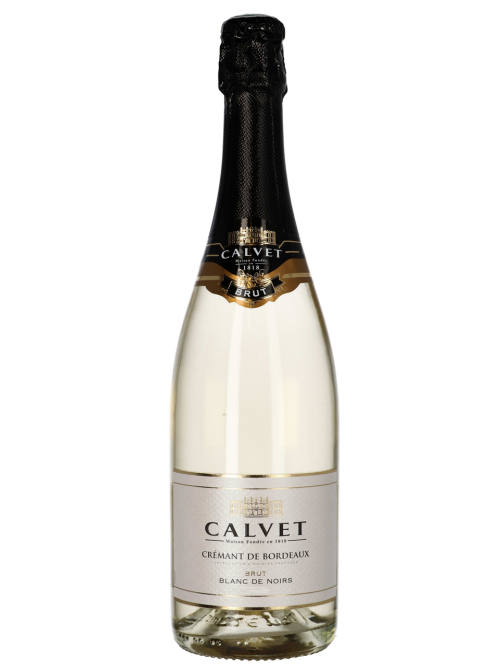 Вино игристое Calvet Cremant de Bordeaux Blanc de Noirs белое брют, 0.75л