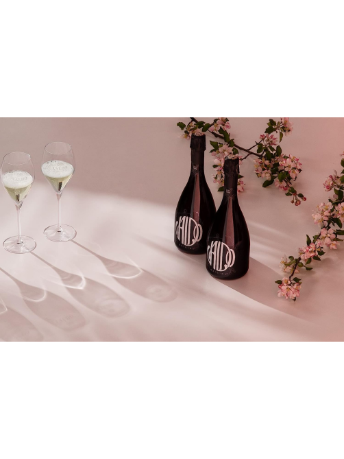Вино игристое Valdo Origine Brut белое брют, 0.75л