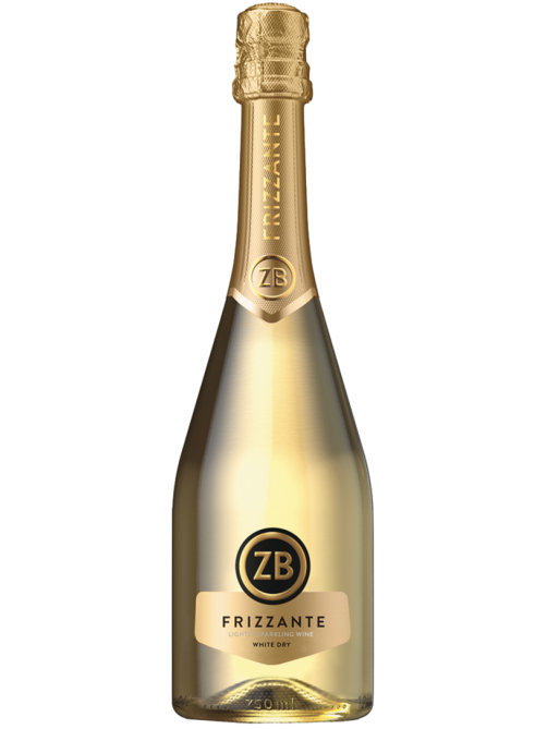 Вино игристое Золотая Балка ZB Wine Frizzante белое сухое, 0.75л
