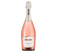 Вино игристое Bruni Prosecco Rose Brut розовое брют, 0.75л