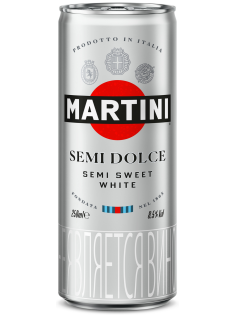 Напиток виноградосодержащий Martini Semi Dolce белый сладкий, 0.25л
