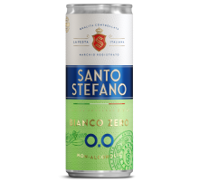 Напиток винный безалкогольный Santo Stefano Bianco белый полусладкий, 0.25л