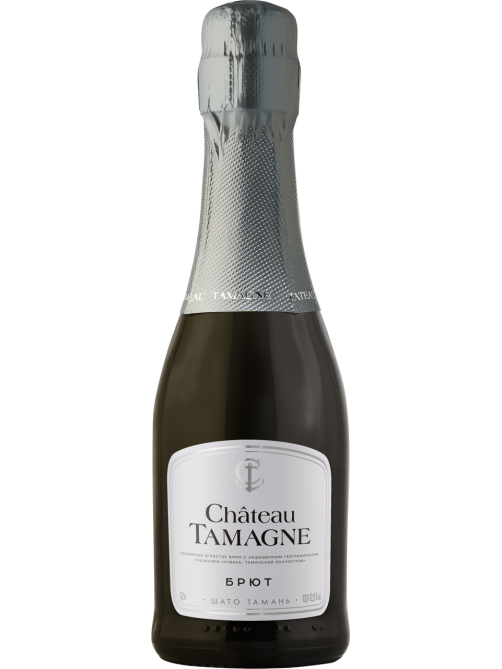 Вино игристое Chateau Tamagne белое брют, 0.2л