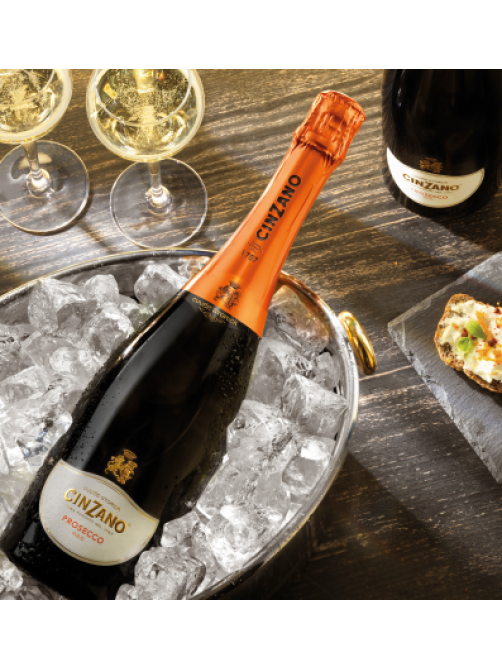 Вино игристое Cinzano Prosecco белое сухое, 0.75л