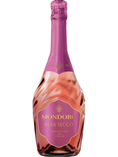 Вино игристое Mondoro Rose Secco розовое сухое, 0.75л