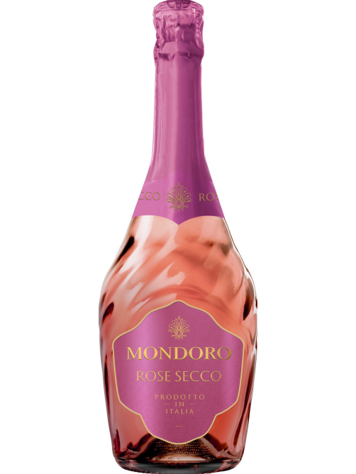 Вино игристое Mondoro Rose Secco розовое сухое, 0.75л