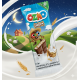 Шоколад Ozmo Farm молочный с молочной начинкой и злаками, 23.5г х 24 шт