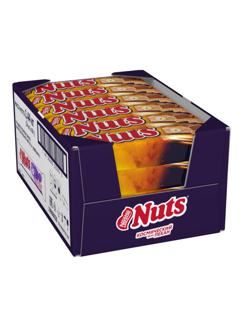 Шоколадный батончик Nuts Пекан, 60г