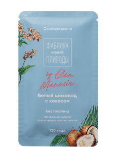 Шоколад Фабрика природы гречишный с кокосом, 20г
