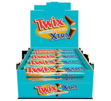 Батончик шоколадный Twix Xtra Cоленая карамель, 82г х 24 шт