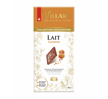Шоколад Villars молочный с карамелью, 100г