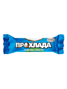 Батончик шоколадный Акконд Прохлада на основе воздушной нуги с кокосовой стружкой, 40г
