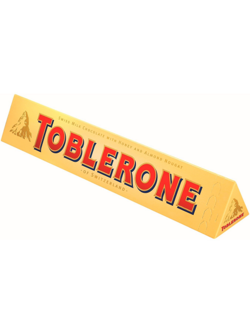 Шоколад Toblerone молочный с медово-миндальной нугой, 100г