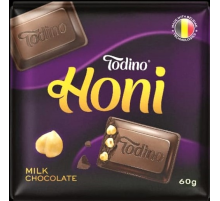Шоколад Todino Honi молочный с фундуком, 60г