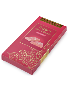 Шоколад Chokodelika Dubai Raspberry белый, 180г