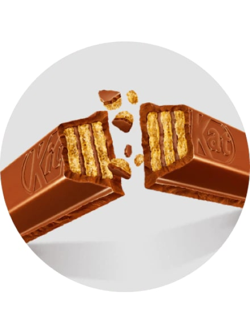 Шоколад KitKat молочный с хрустящей вафлей, 41.5г