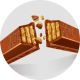 Шоколад KitKat молочный с хрустящей вафлей, 41.5г