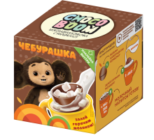 Шар шоколадный Choco Boom Чебурашка с маршмеллоу, 28г