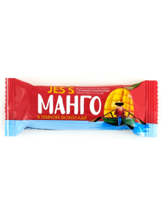 Батончик Jes`s манго в темном шоколаде, 25г