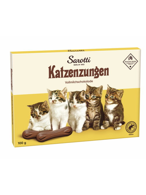 Шоколад Sarotti Кошачьи язычки порционный, 100г