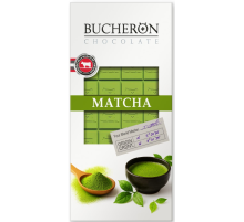 Шоколад Bucheron белый с чаем матча, 70г