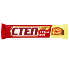 Батончик шоколадный Степ Extra Nut, 47г