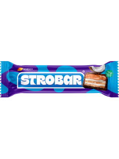 Батончик шоколадный Strobar с кокосом, 40г