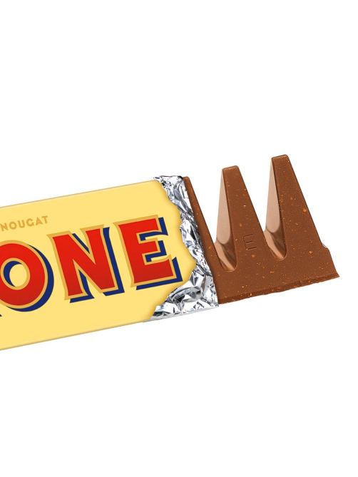 Шоколад Toblerone молочный с медово-миндальной нугой, 100г