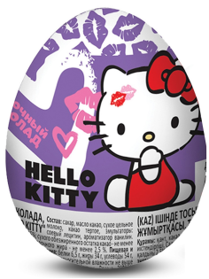 Яйцо Hello Kitty с сюрпризом, 20г
