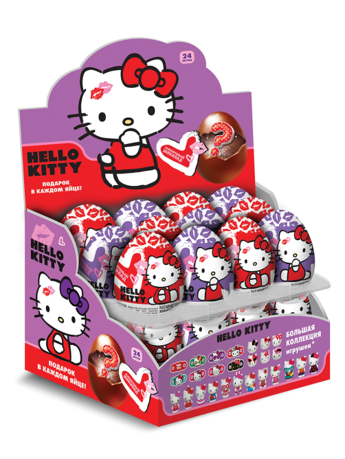 Яйцо Hello Kitty с сюрпризом, 20г