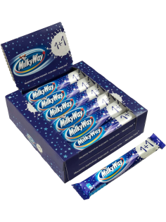 Батончик шоколадный Milky Way 1+1, 52г x 18 шт