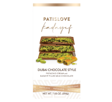 Шоколад Patislove Kadayif молочный дубайский, 200г