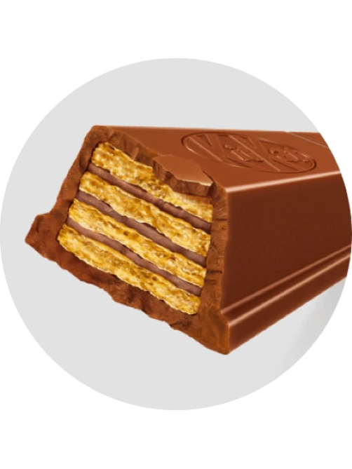 Шоколад KitKat молочный с хрустящей вафлей, 41.5г